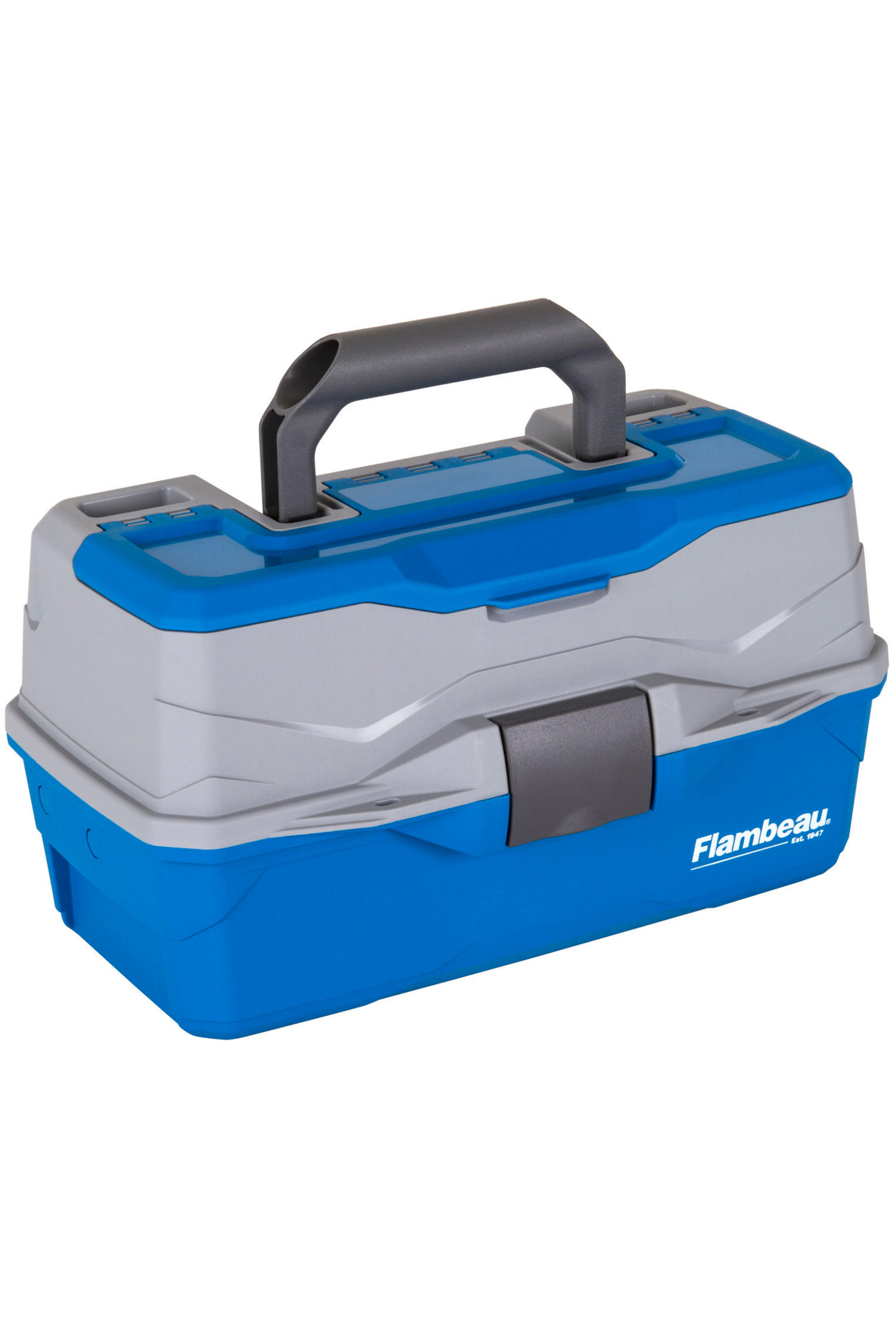FLAMBEAU Classic Fishing Tackle Box Two Tray Blue