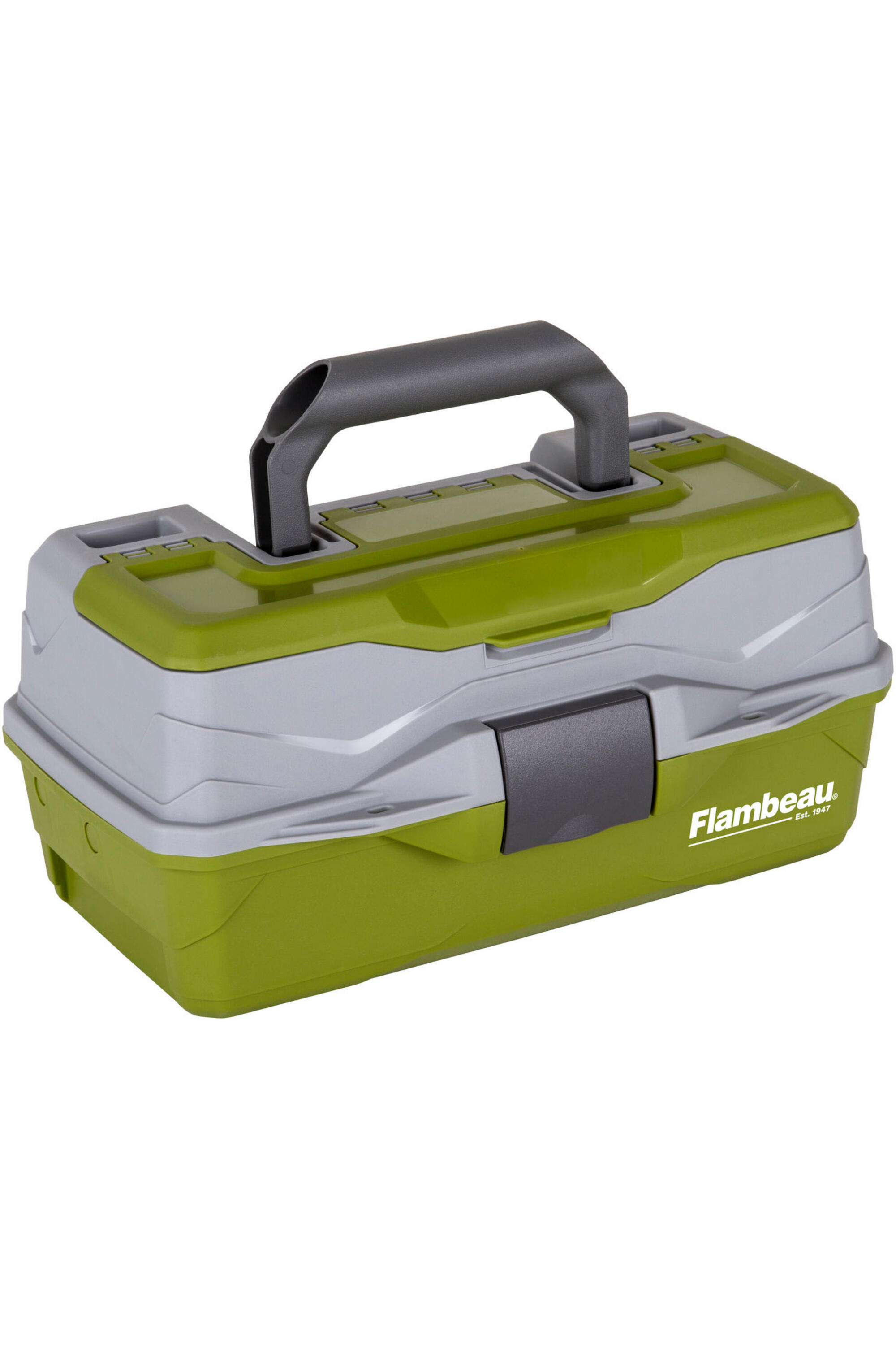 FLAMBEAU Classic Fishing Tackle Box One Tray Green