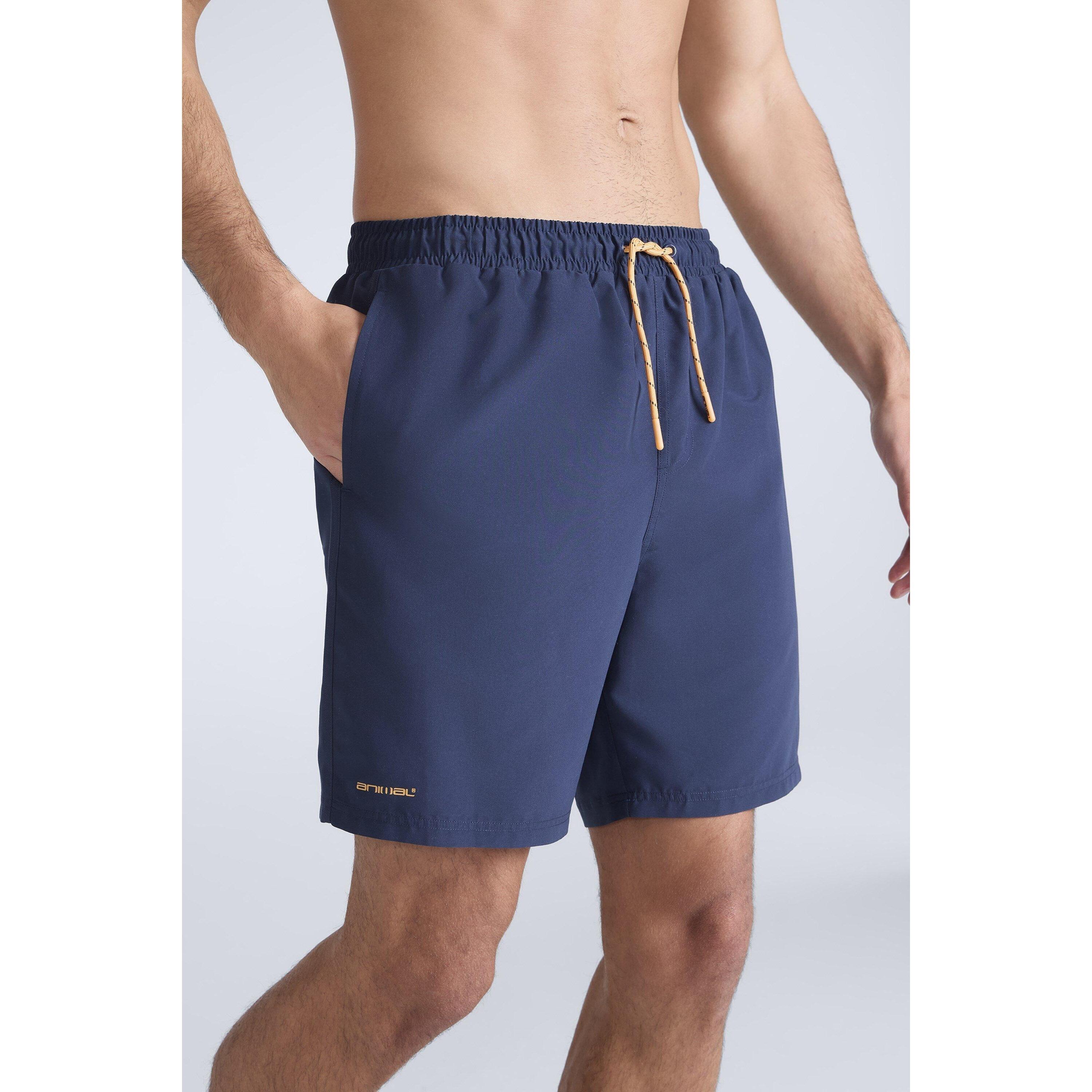 ANIMAL Mens Deep Dive Boardshorts (Dark Blue)