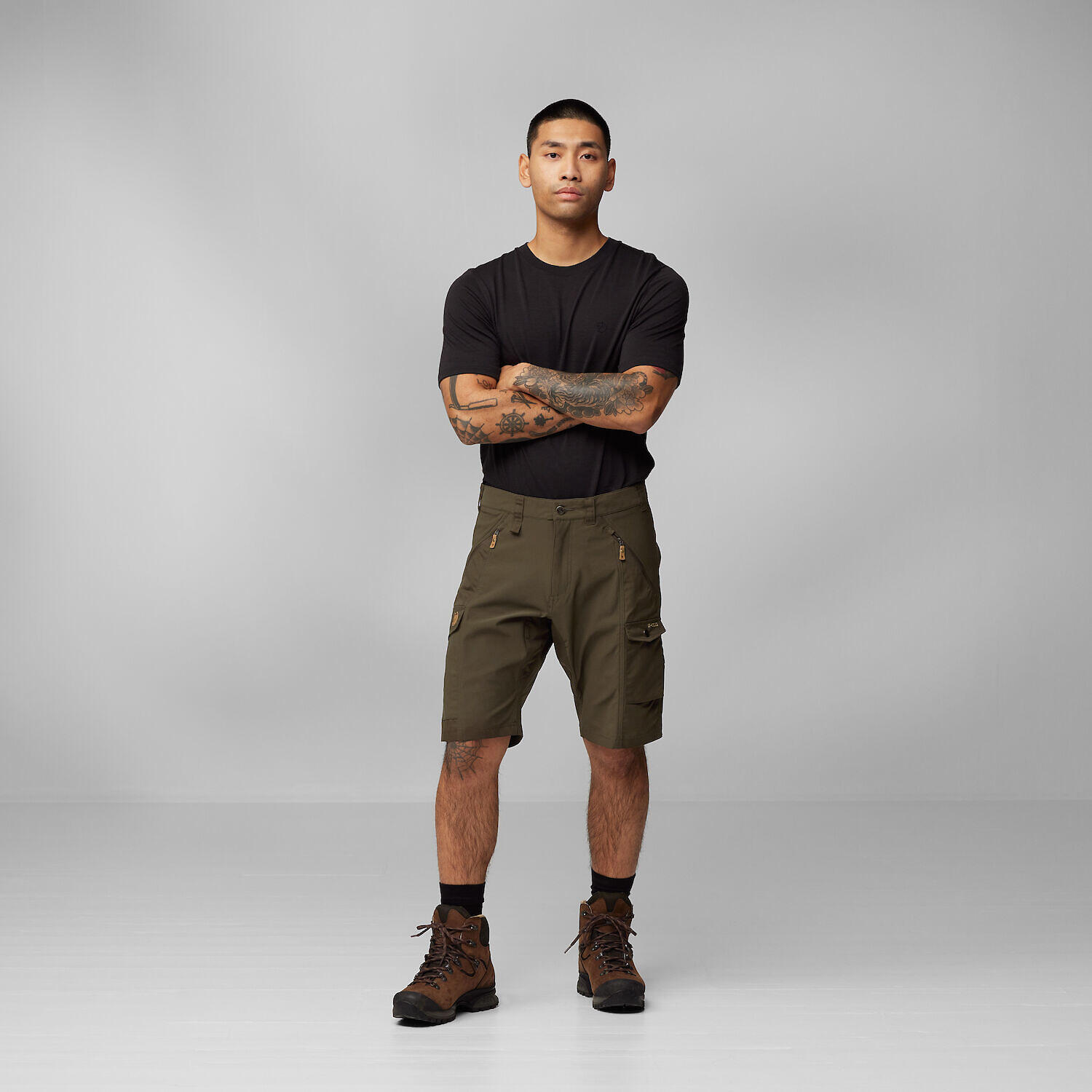 Herren Shorts Bermuda Abisko 3/7