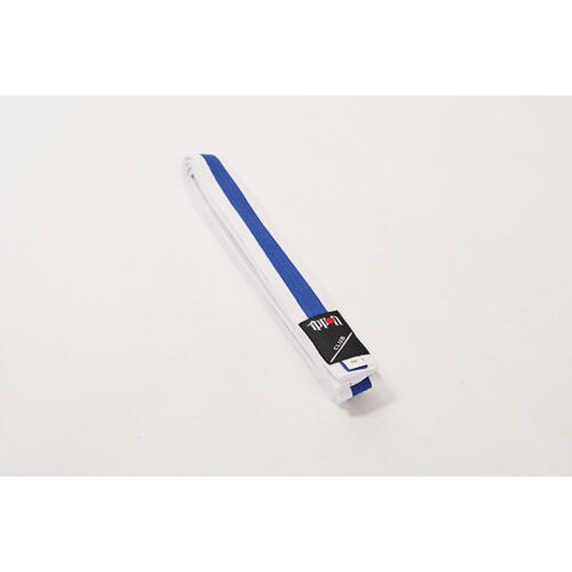 Centura Arte Martiale  Ippon Gear Alb/Albastru/Alb