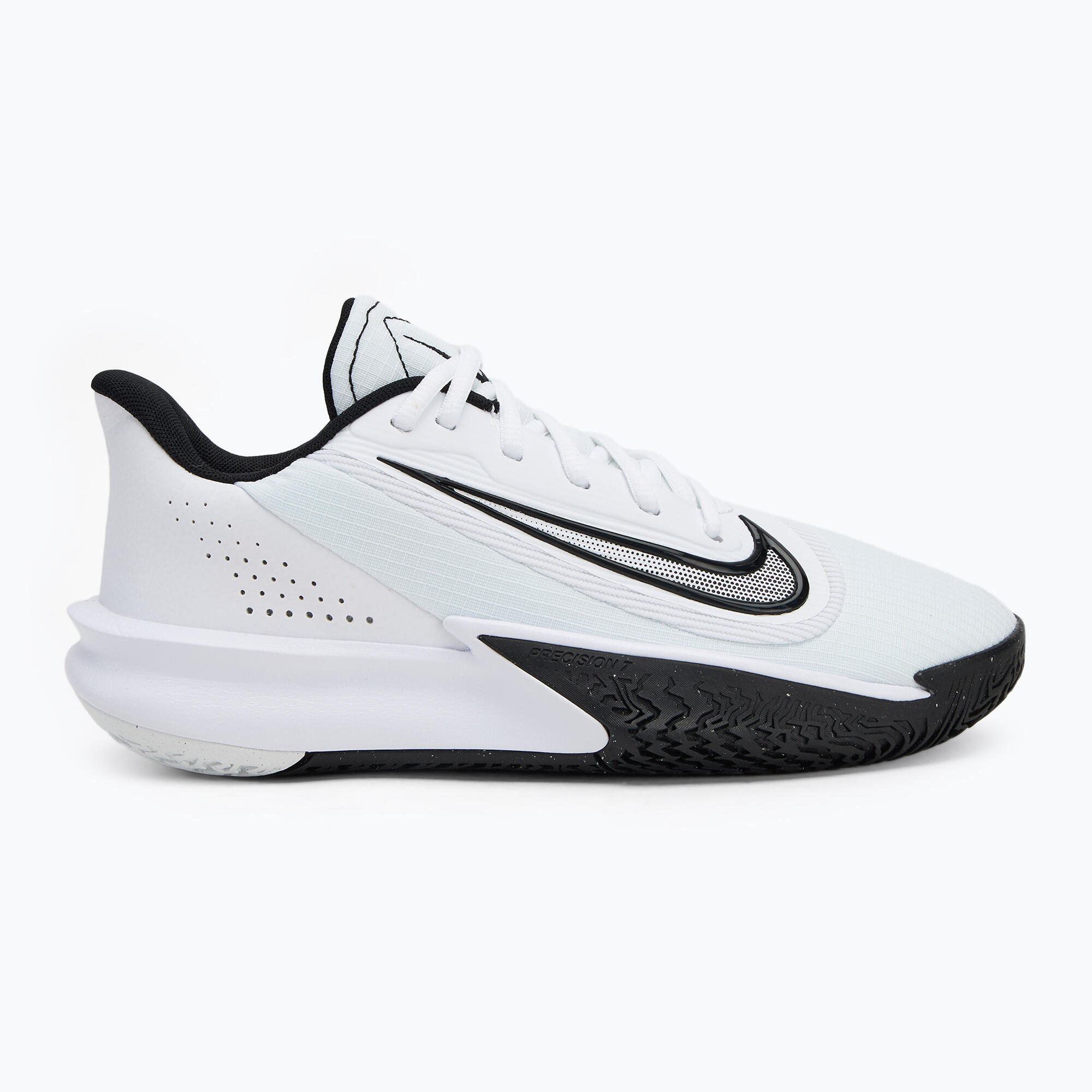 Nike Precision 7 chaussure de basketball homme blanc/noir taille 8.5 2/5