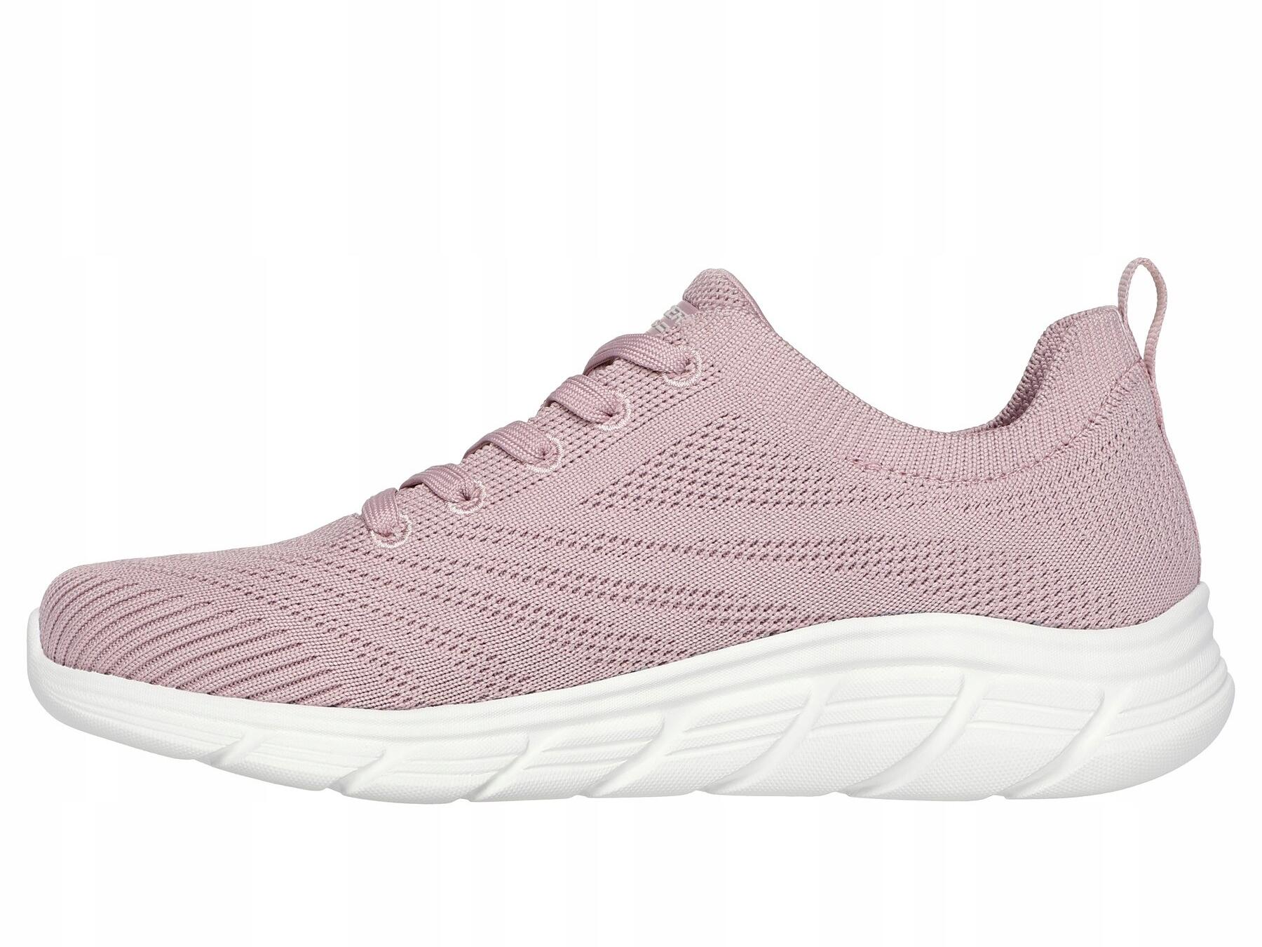 Buty damskie SKECHERS BOBS Sport B Flex Lo różowe 117591-BLSH lekkie 41 5/5