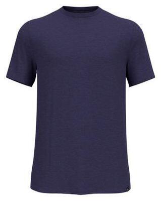 Odlo Merino Tencel Plain Plain Kurzarm Technisches T-Shirt Violett