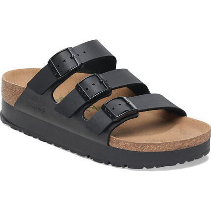 Sandales Noires Femme Birkenstock Arizona Papflex