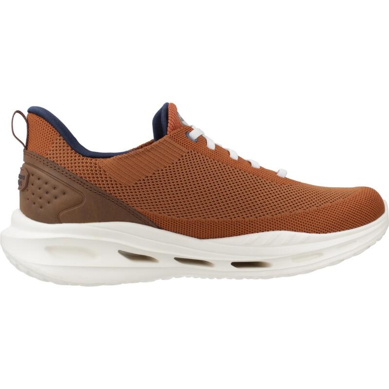 Pantofi Sport Skechers Model Arch Fit Orvan Culoare Maro