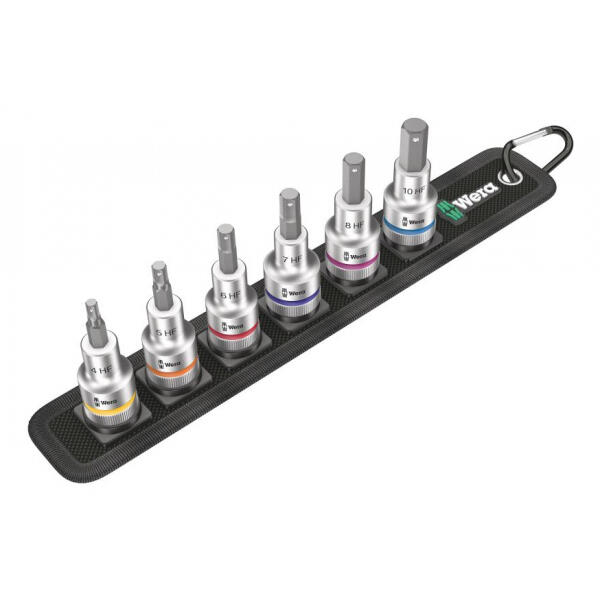 WERA Set di bussole con funzione di ritenzione Wera Zyklop Zyklop Belt C 2