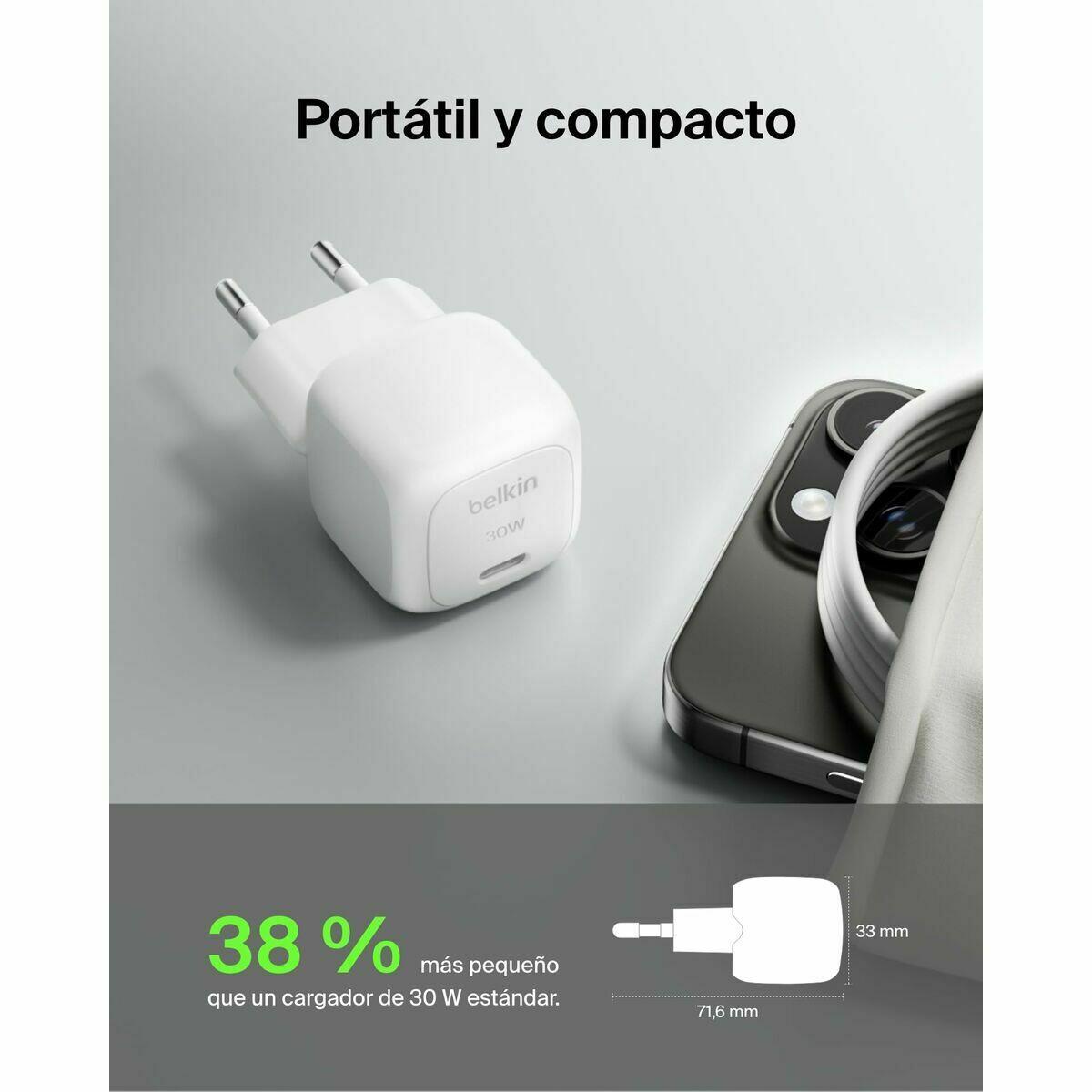 Kabel Lightning Belkin WCA008KQWH Wit 2/5
