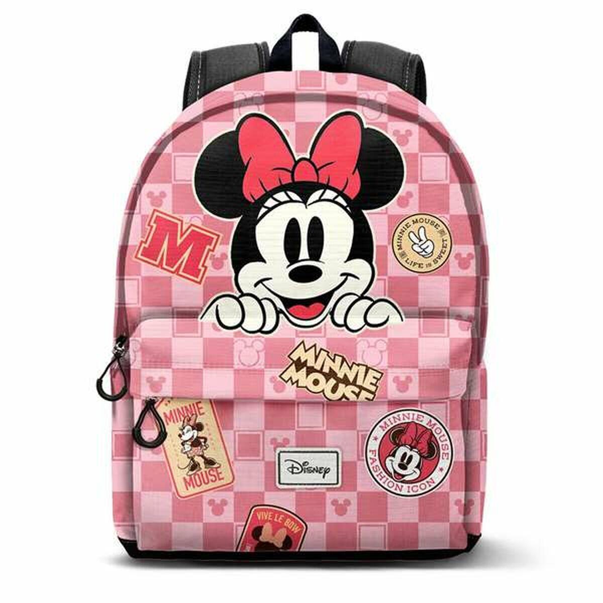 Sac à dos enfant Minnie Mouse Rose 1/2