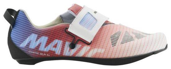 Scarpe da Triathlon Mavic Cosmic SLR Tri Blu/Bianco/Rosso.