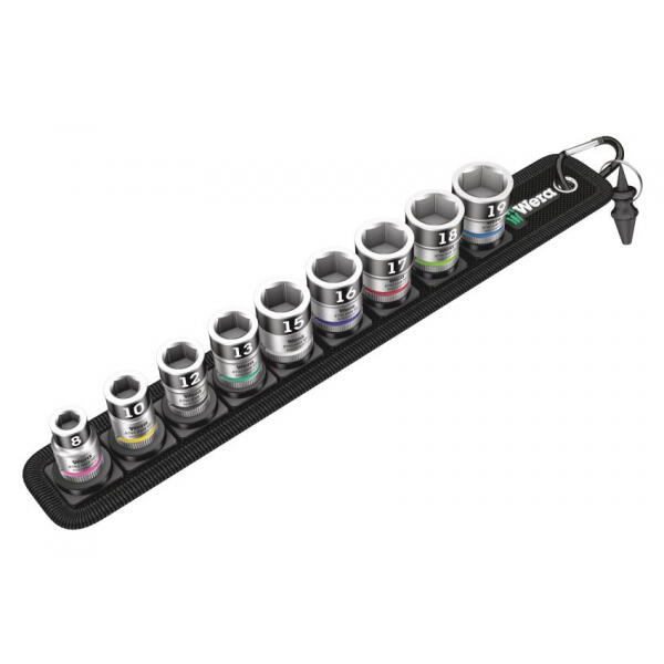 WERA Set di bussole Wera avec fonction de reten Zyklop Belt B "