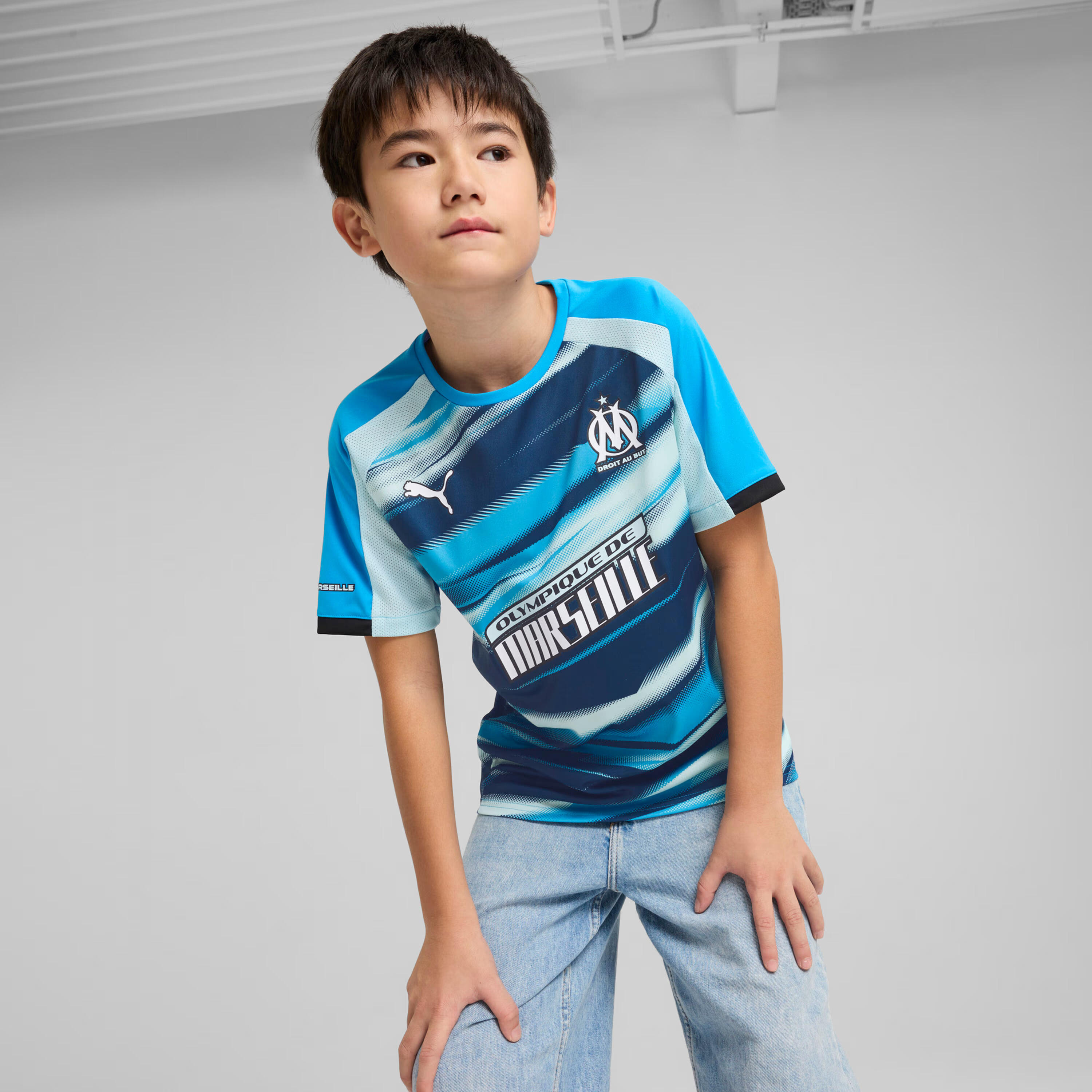 Maillot Faster enfant OM 2024/25 2/6