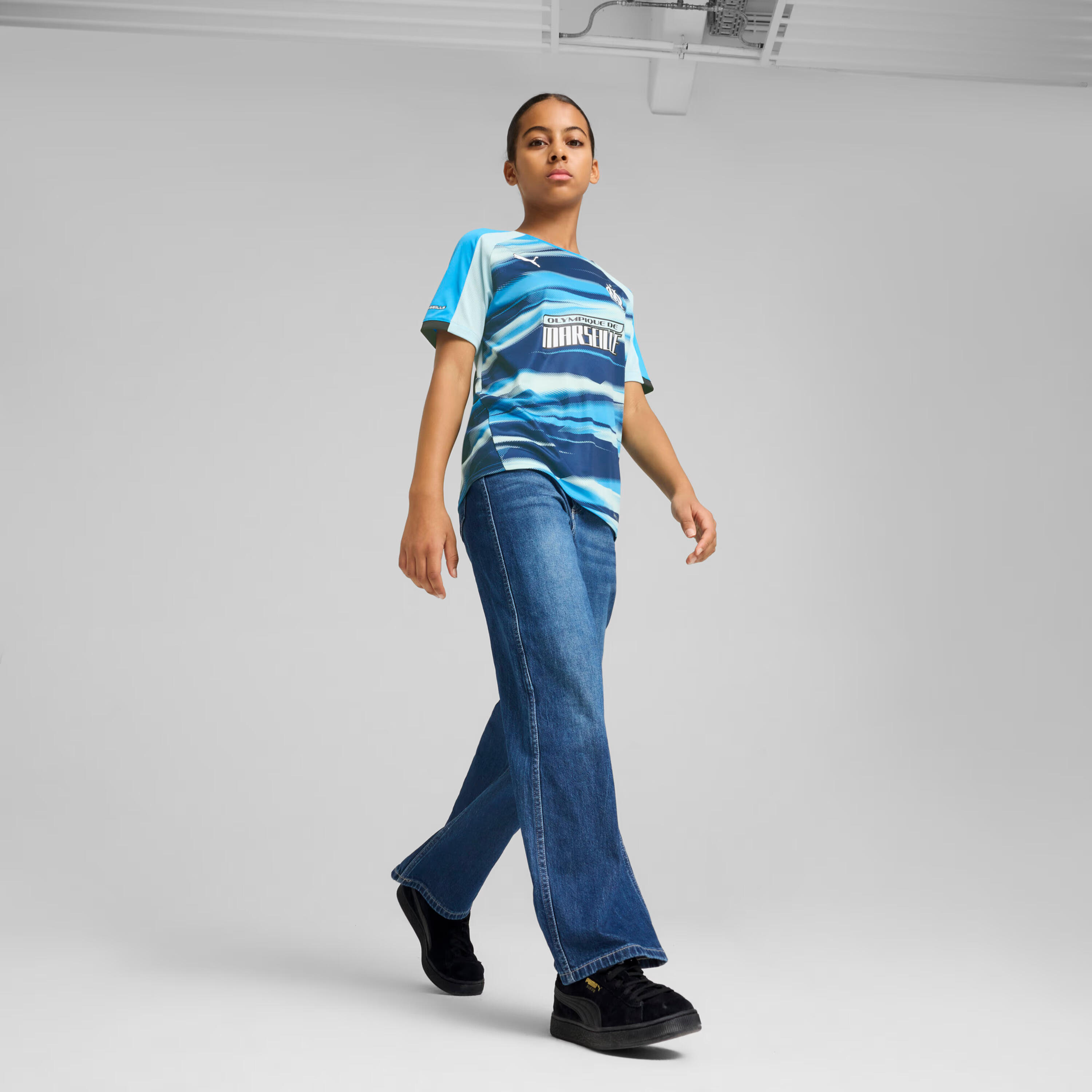 Maillot Faster enfant OM 2024/25 3/6