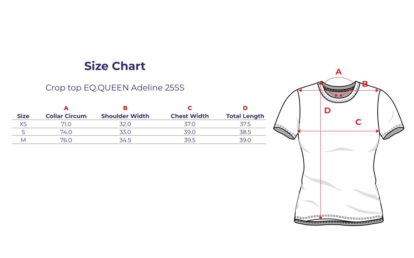 EQUESTRIAN QUEEN Adeline 25SS dames crop top voor paardrijden 4/4