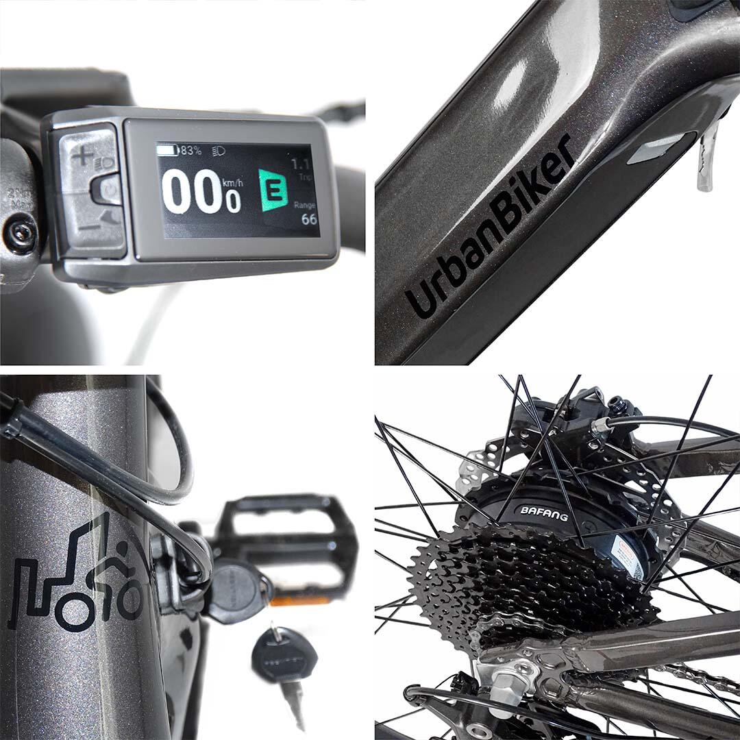 Urbanbiker UB300 | Ebike Montaña | Hasta 140 km | 27,5" 4/7