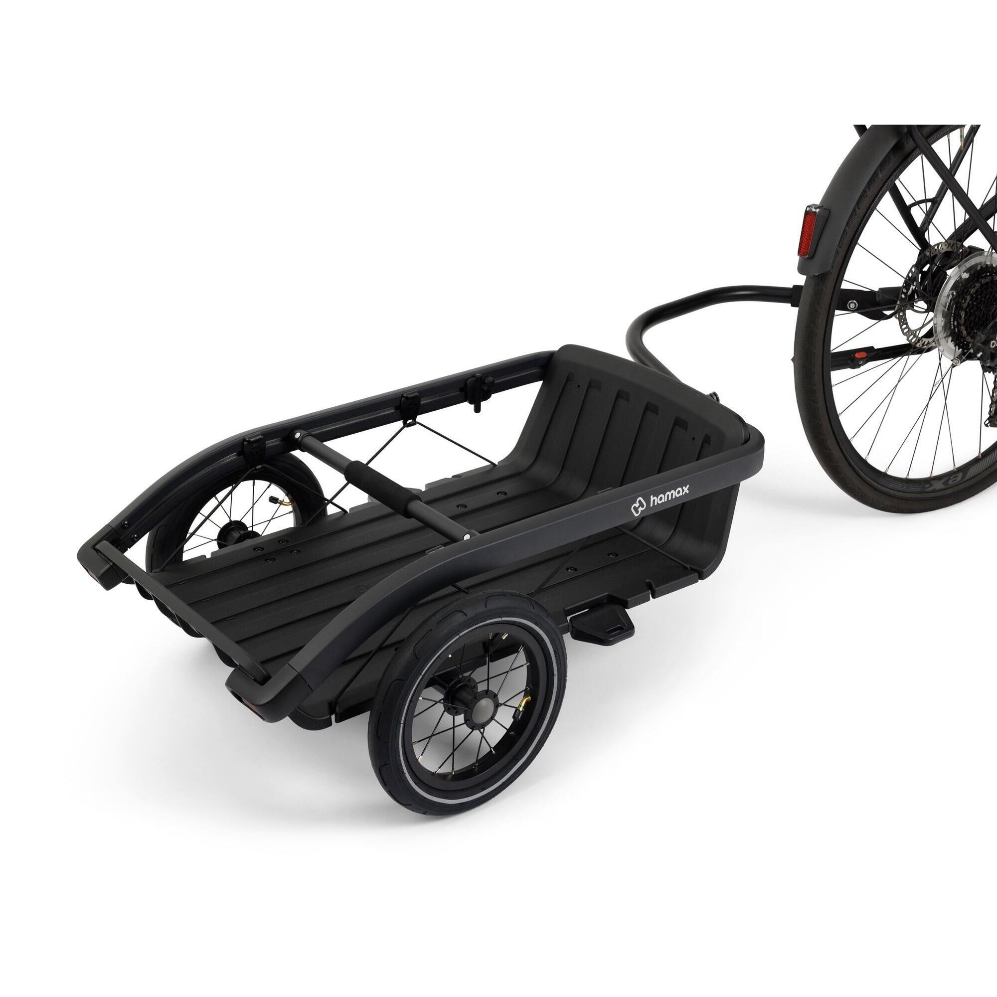 Hamax - Remorque Cargo Venture - Remorque À Vélo - Noir - No Size - Decathlon