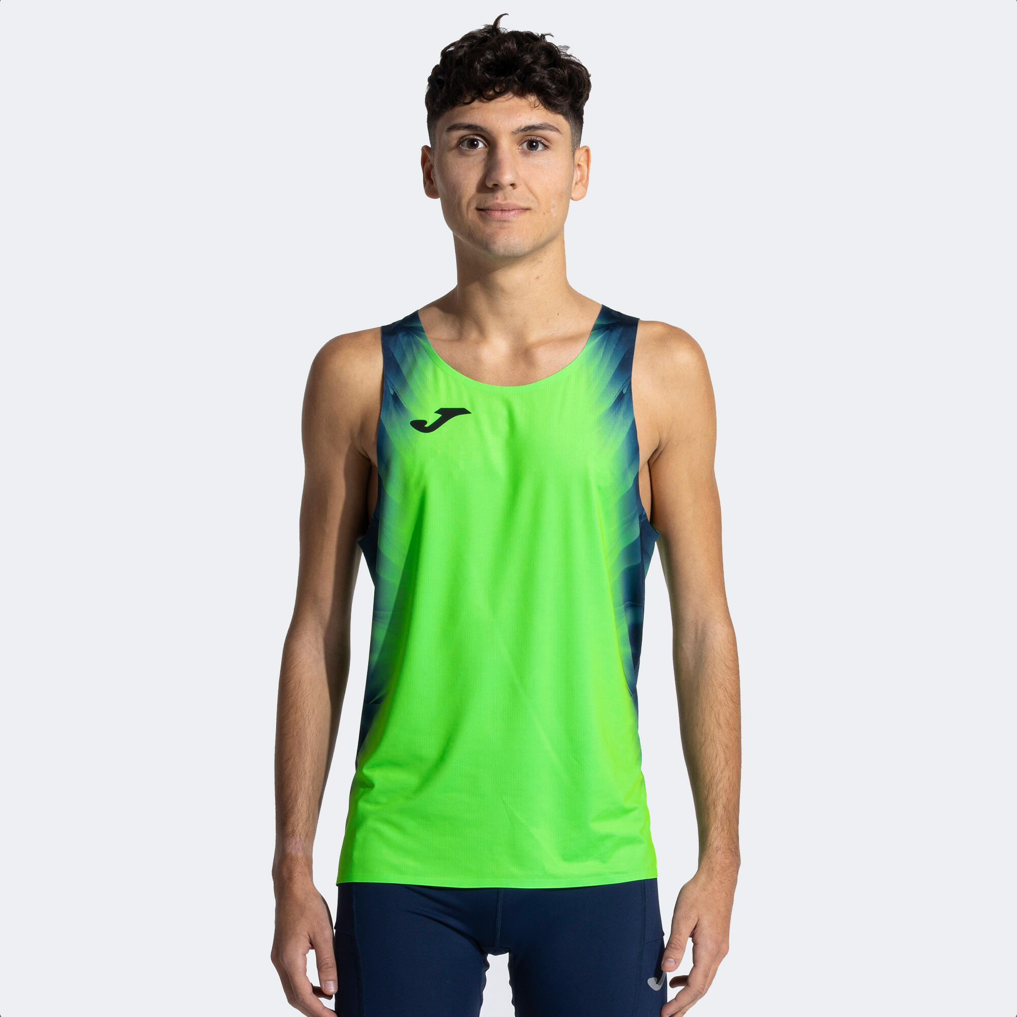 Débardeur Running Homme Joma Elite XI Vert Fluo 2/7