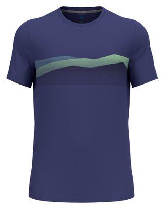 Technisches T-Shirt Odlo F-Dry Ridgeline Violett