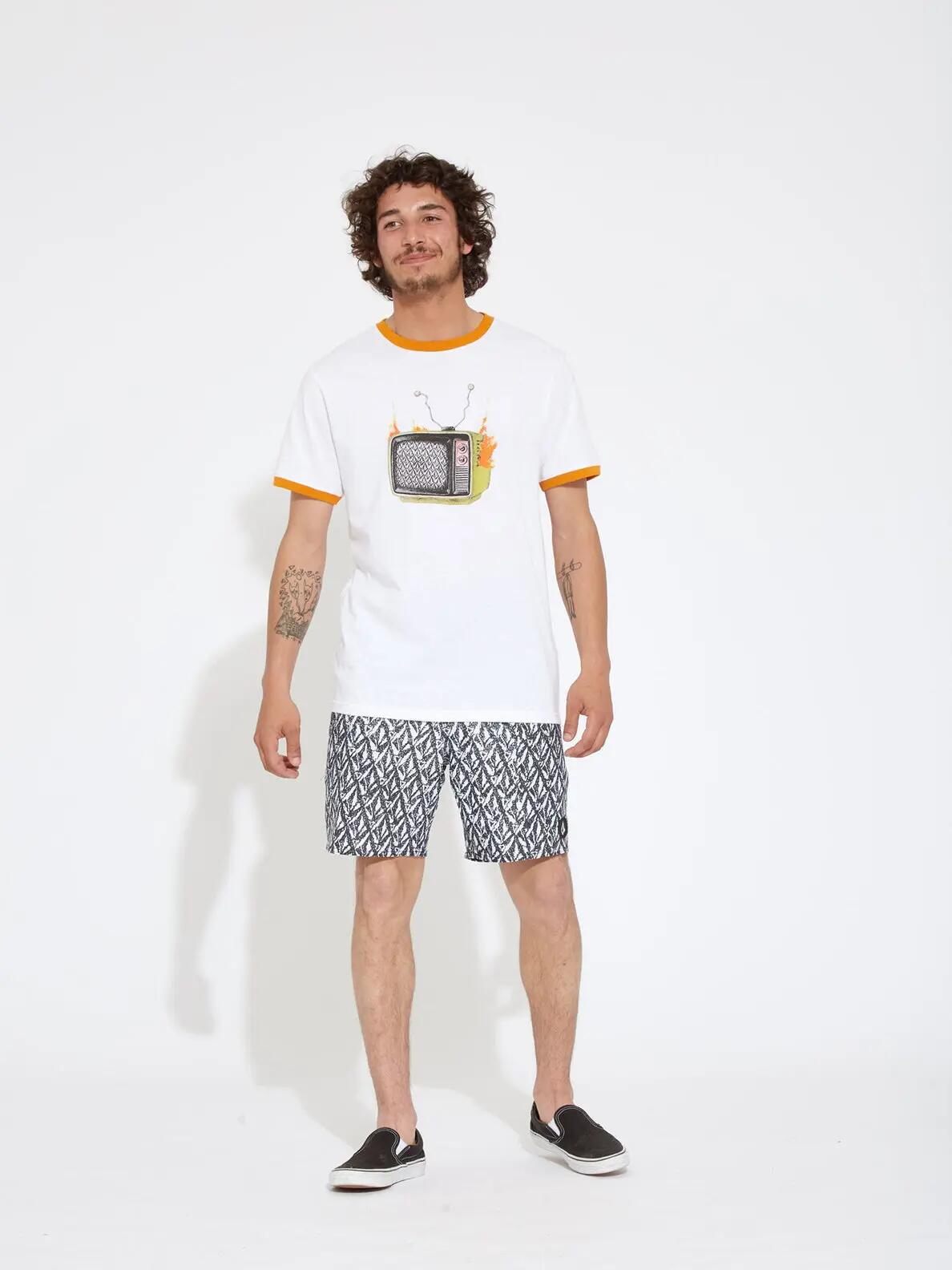 T-shirt - Skate - Unisexo - Estampado Stoneyvision White - Branco 4/4
