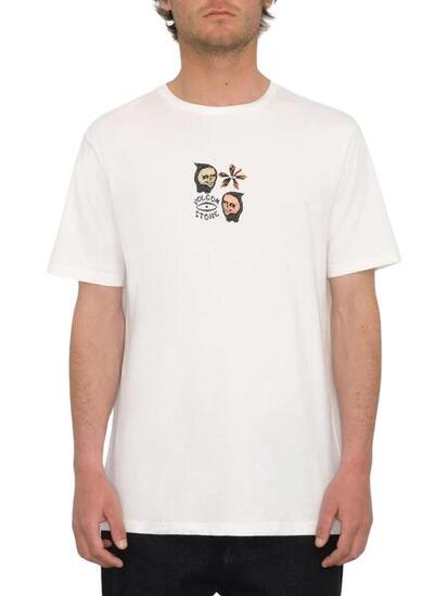Volcom Flower Budz T-shirt met korte mouwen - gebroken wit