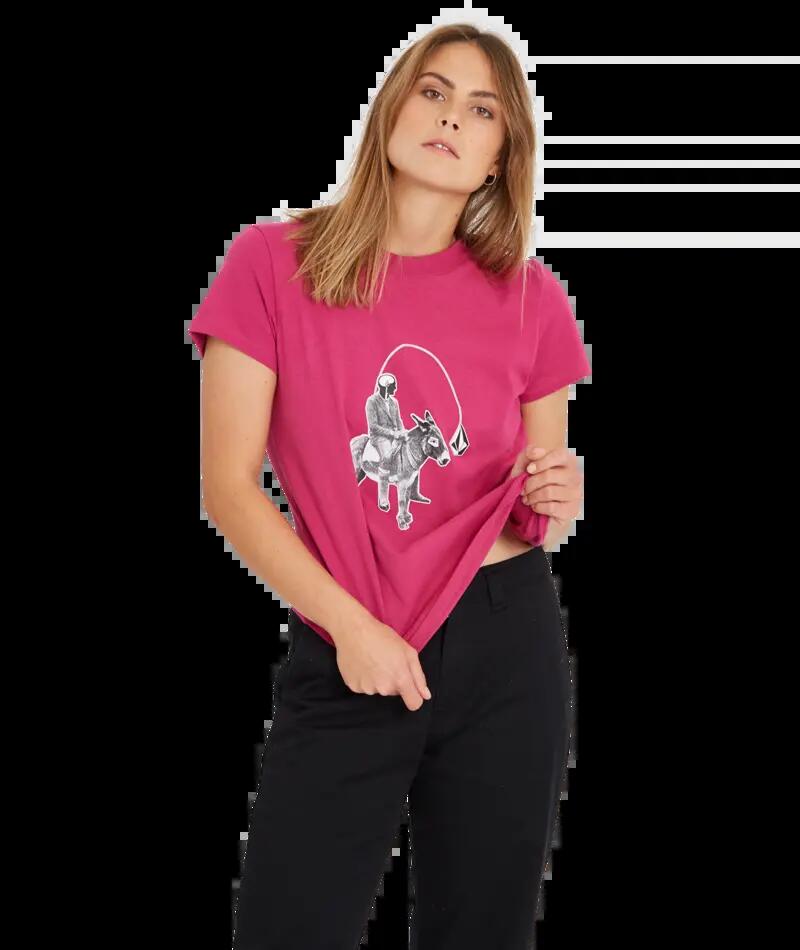 T-shirt - Skate - Mulher - Imprimido Oldees Tee Acai - Rosa 2/4