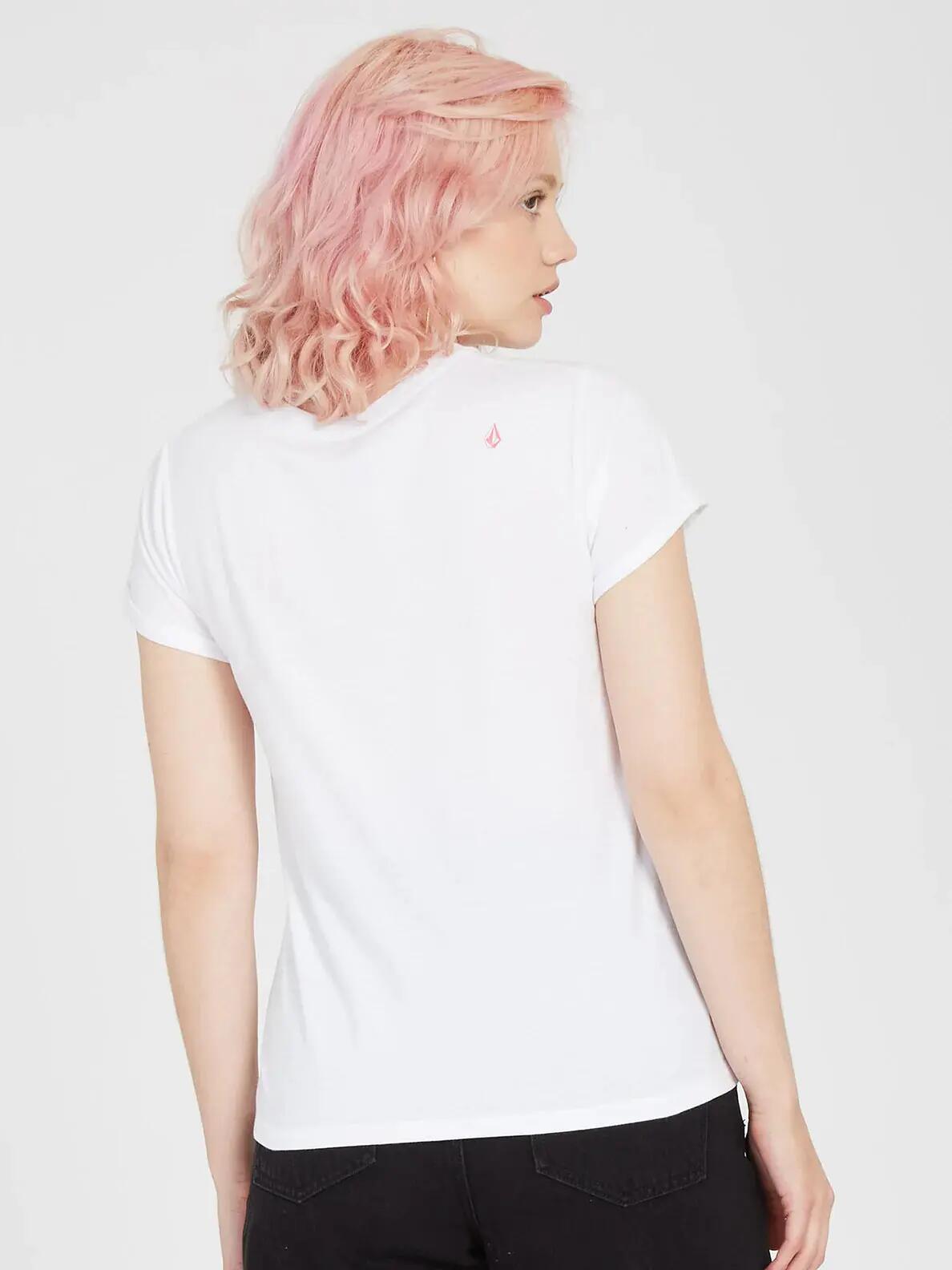 T-shirt - Skateboarding - Mulher - Imprimido Radical Daze Tee - Branco 2/4