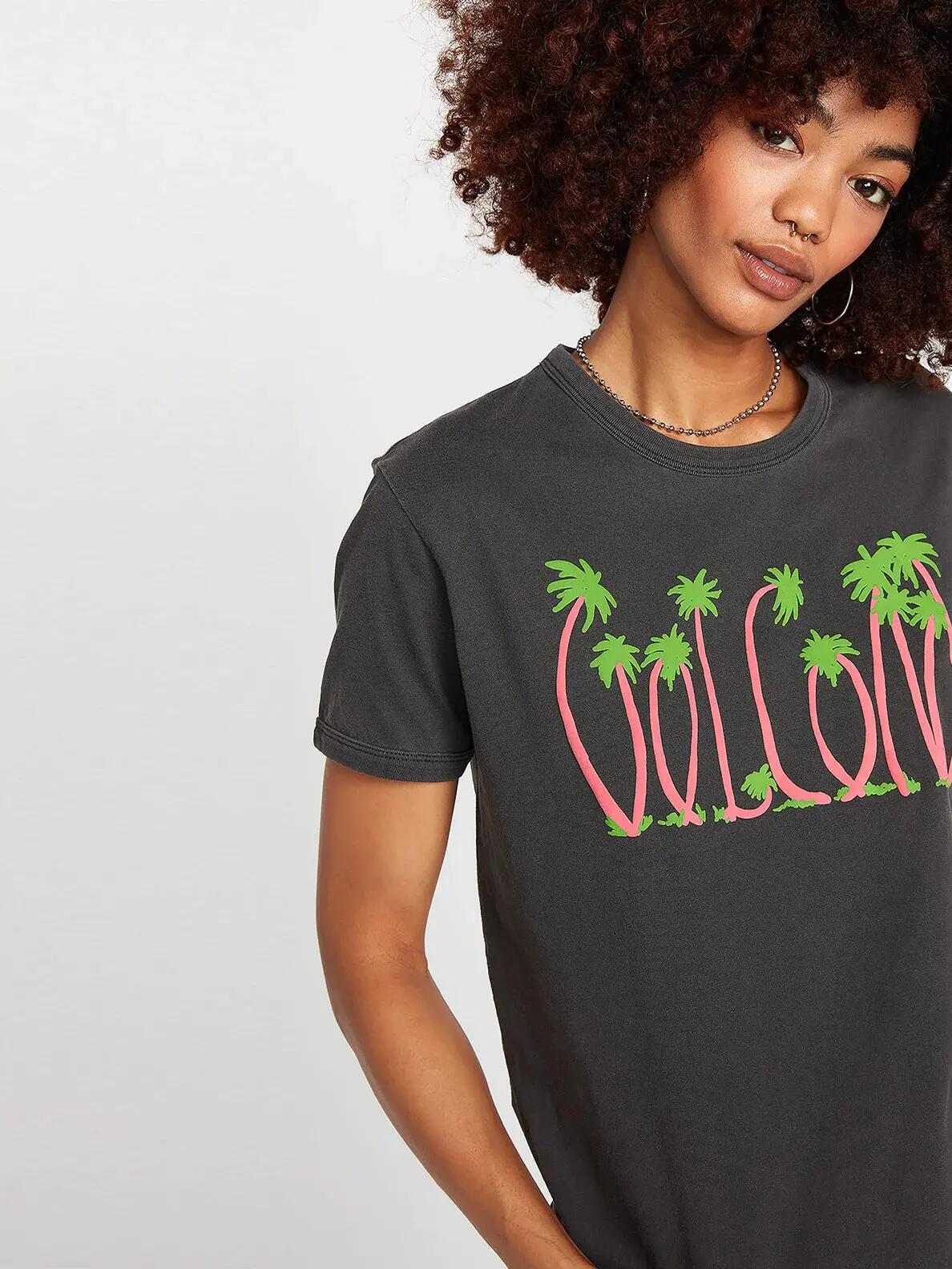 T-shirt - Skate - Femme - Truly Ringer - Regular fit - Preto 3/3