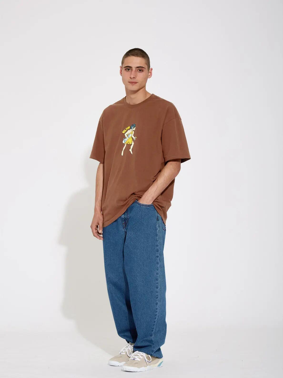 T-shirt - Monopatinismo - Unisexo - Estampado Todd Bratrud 2 SS - Castanho 4/4