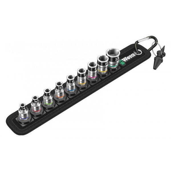 WERA Set di bussole con funzione di ritenzione Wera Zyklop Belt "