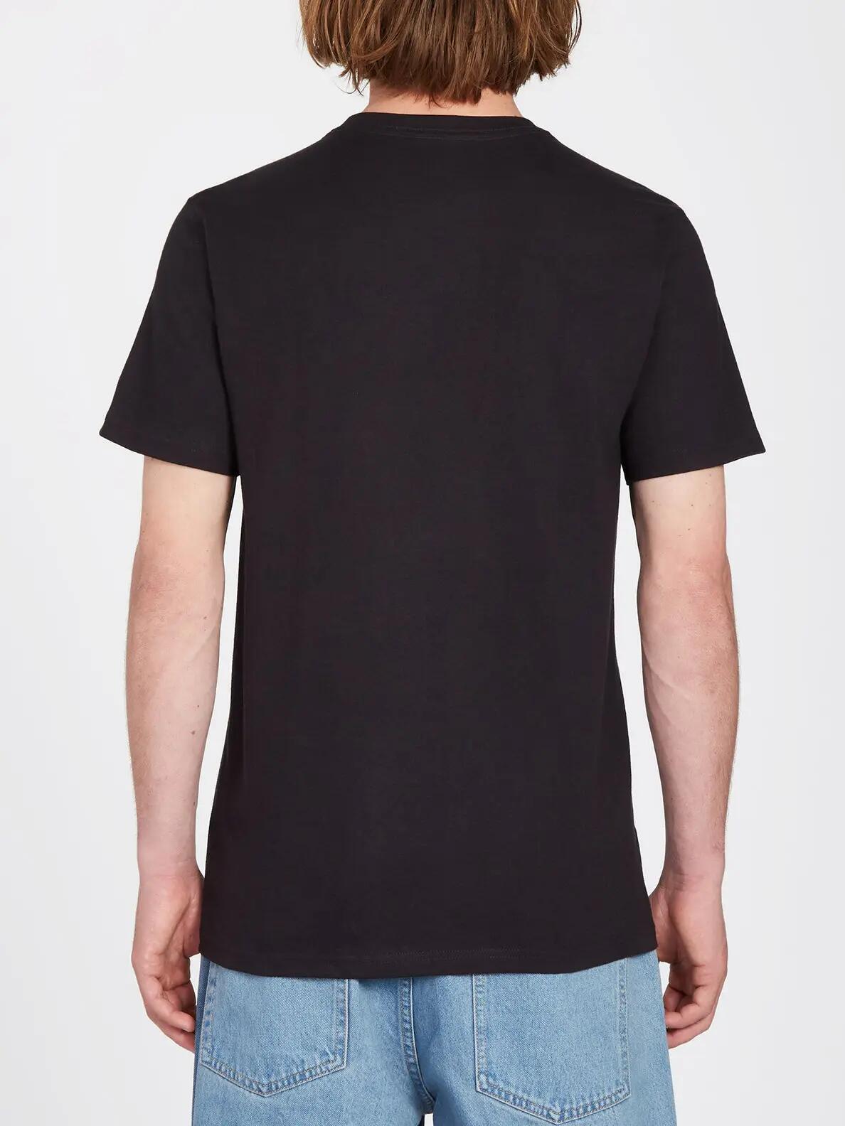 Camiseta - Skate - Unisex - Estampada Justin Hager In Type SS - Negro 4/4
