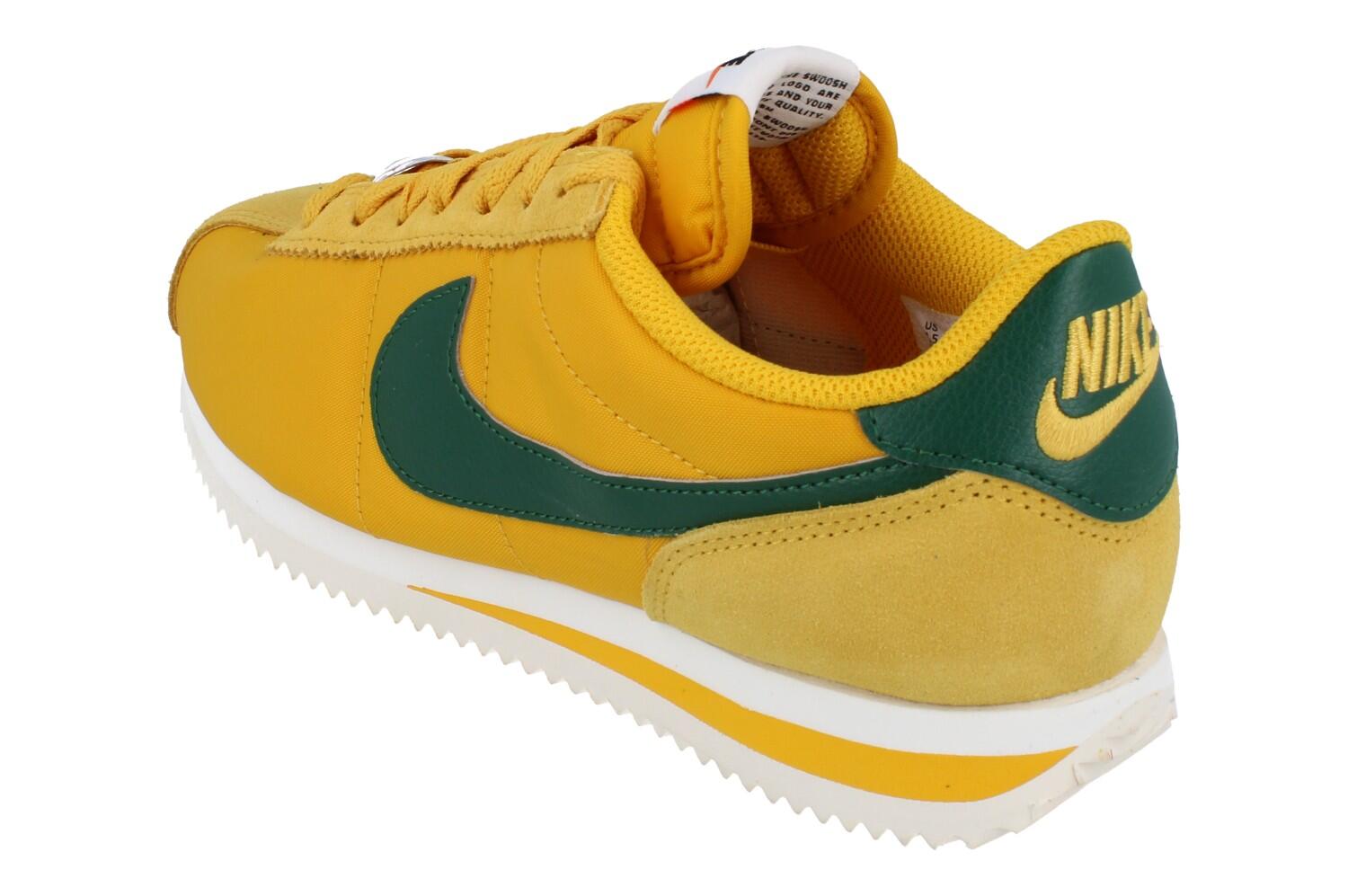 Nike Cortez Textile Yellow Ochre Gorge Green (Donna) 2/6