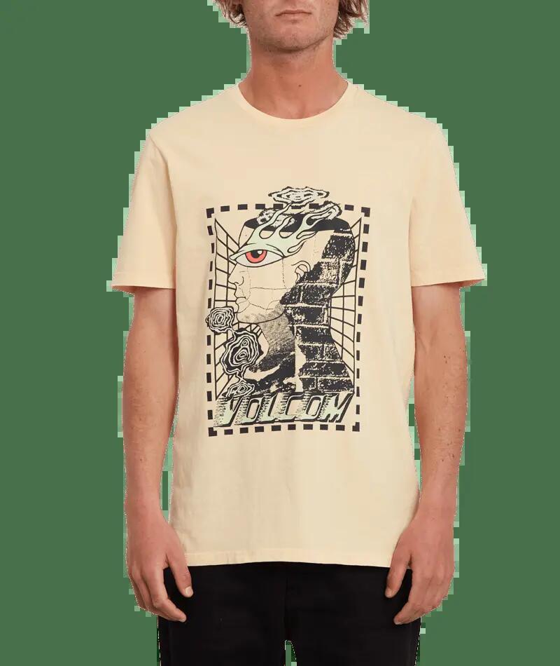 T-shirt - Monopatín - Unissexo - Clouder Pw Ss - Beige 2/3