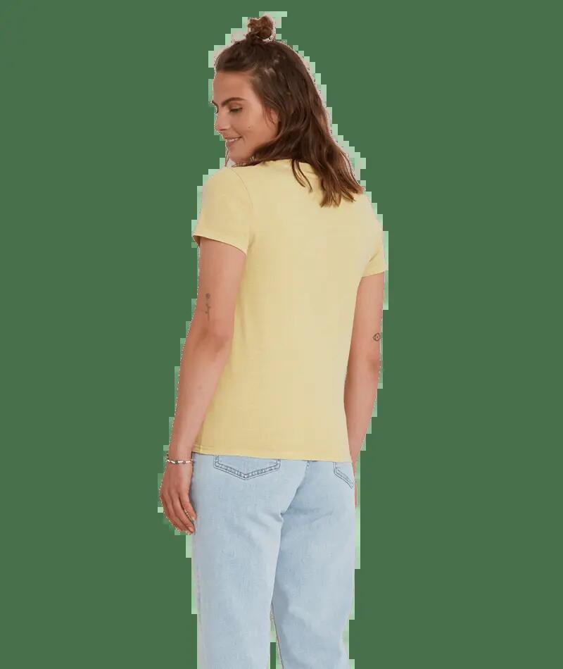 T‑shirt - Skate - Unissexo - Corte regular, logotipo - Solid Stone Emb Tee Wheat 2/3