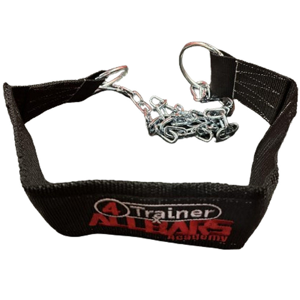 4trainer - Ceinture Lestée 4trainer - Dip Belt - Street Workout - Ceinture Lombaire - Noir|rouge - Taille Unique - Decathlon