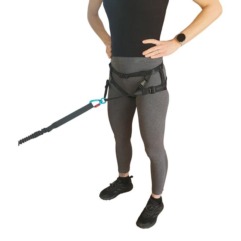 Inlandsis - Aircross 2.0 - Baudrier Canicross Performance - Baudrier - Noir - Adulte - Decathlon