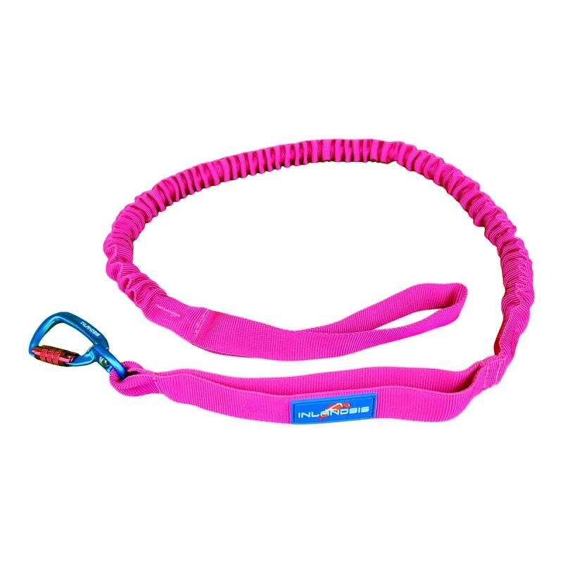 Inlandsis - Laisse Crosslight – Légèreté Et Performance Pour Le Canicross - Laisse - Rose - Taille Unique - Decathlon