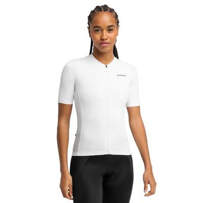 Damen Radsport kurzärmeliges radtrikot für Core Sonora Weiß