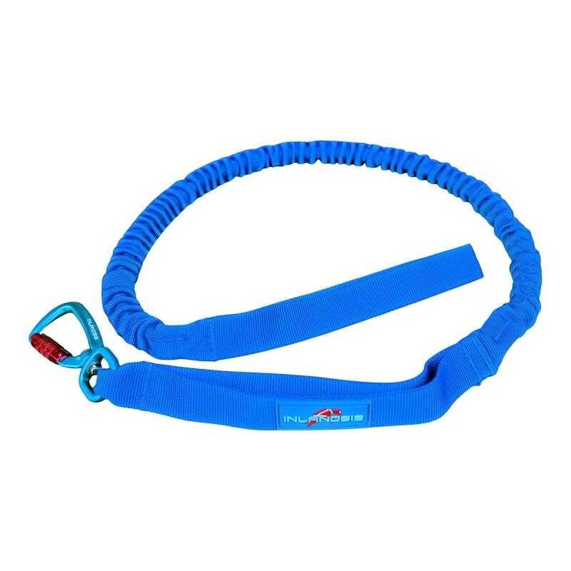 Inlandsis - Laisse Crosslight – Légèreté Et Performance Pour Le Canicross - Laisse - Bleu - Taille Unique - Decathlon