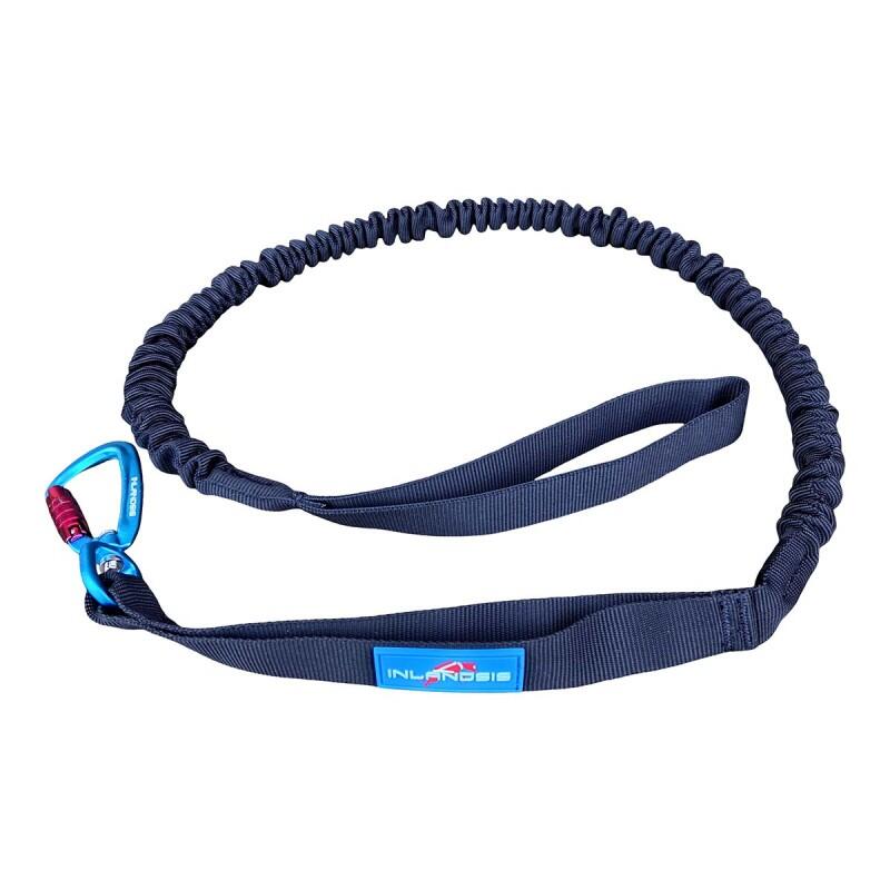 Inlandsis - Laisse Crosslight – Légèreté Et Performance Pour Le Canicross - Laisse - Noir - Taille Unique - Decathlon
