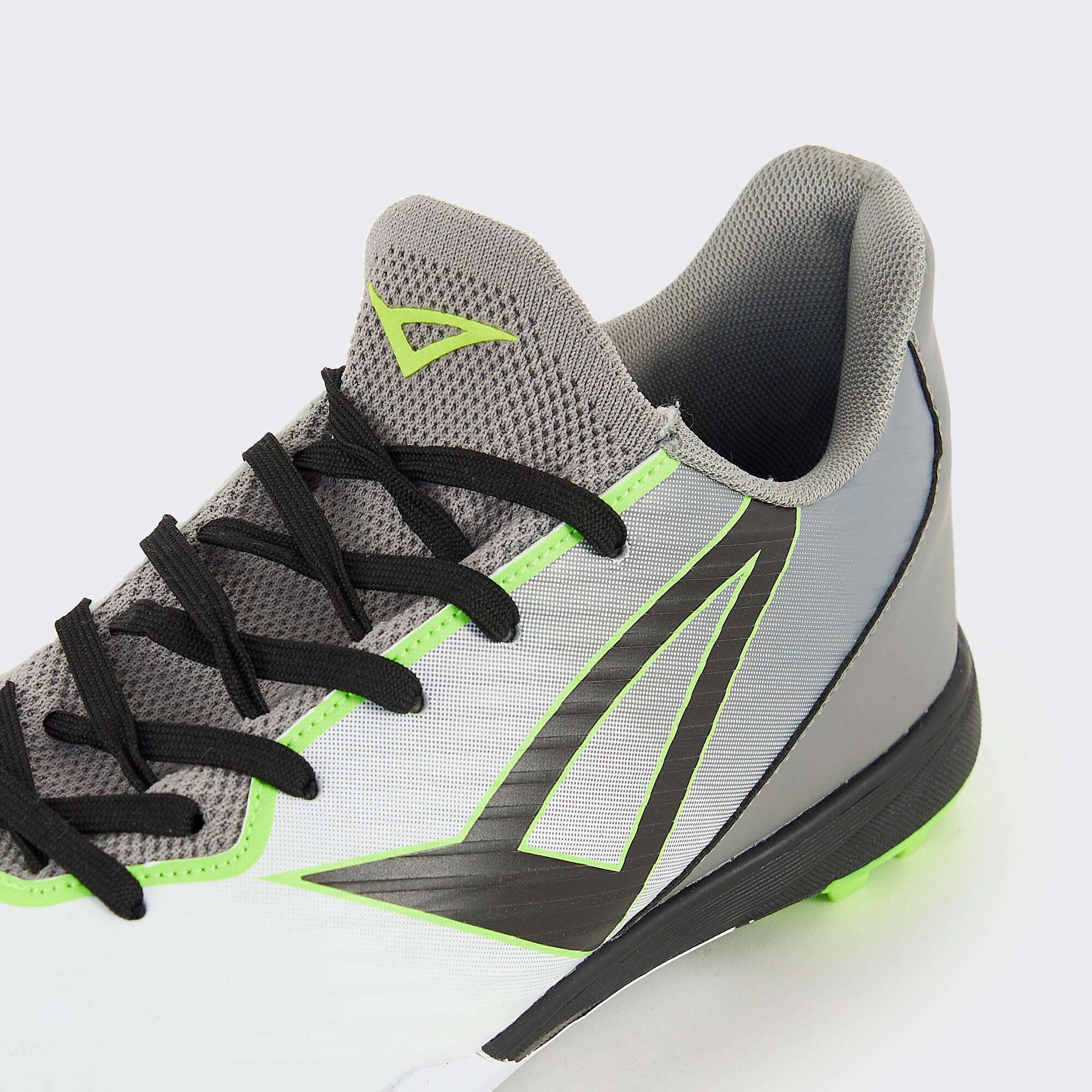 Hallenschuh DELTA weiß grau 4/6