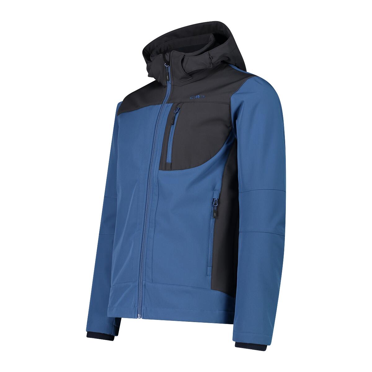 Casaco com capuz softshell removível CMP 3/5