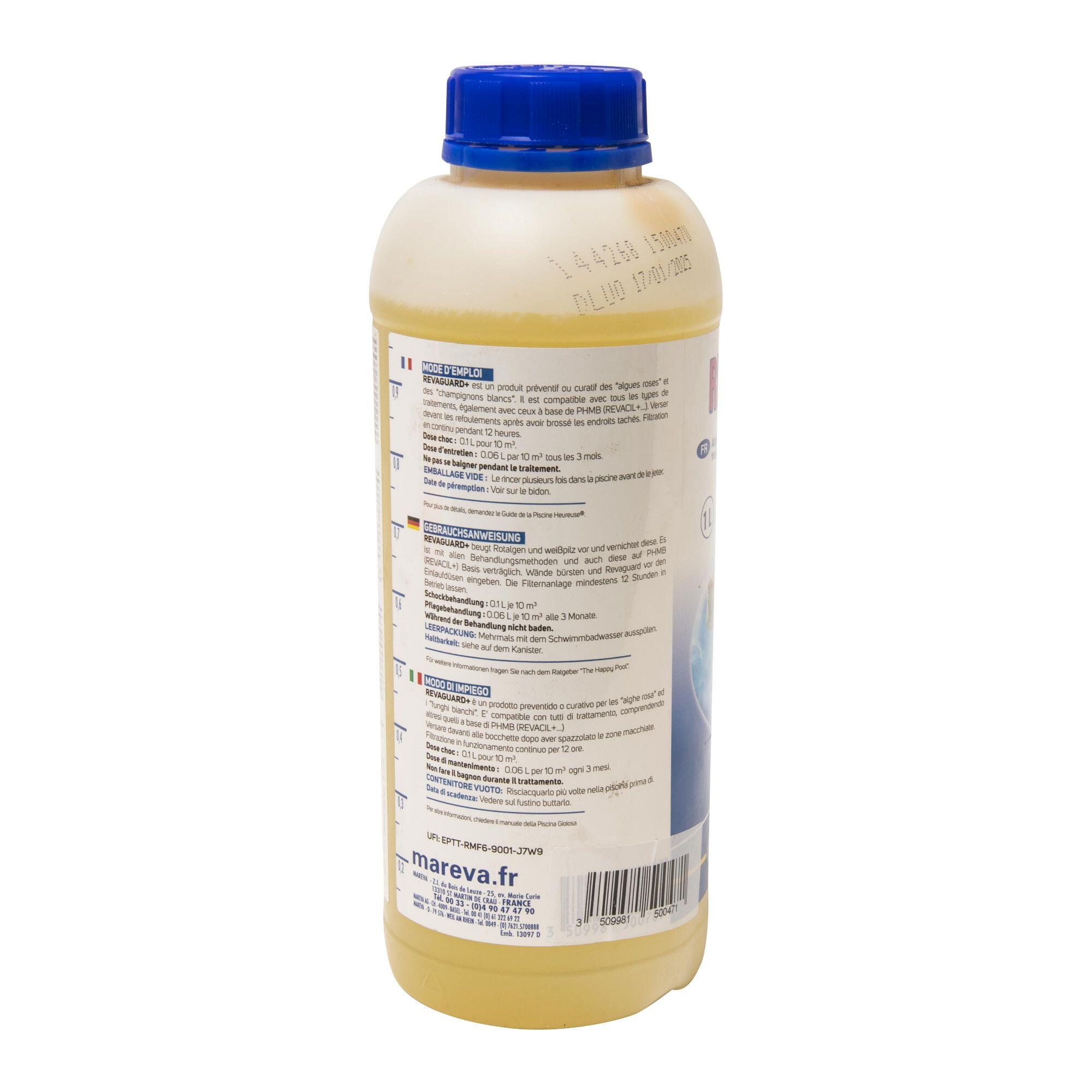 Traitement anti‑algues rose Mareva 1 L 3/4