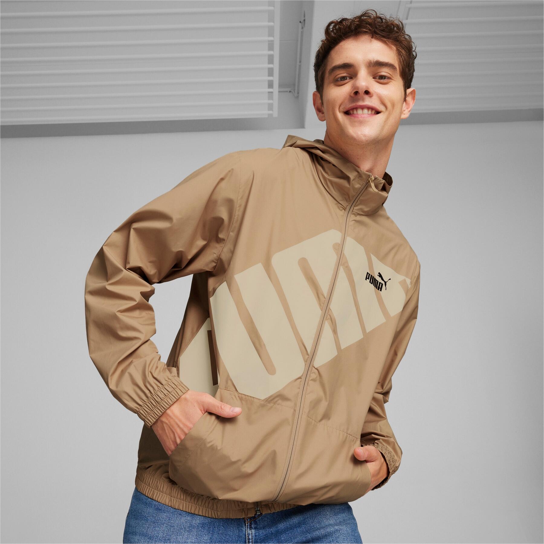 Puma Kurtka Hooded Graphic Windbreaker 62383783 3/8