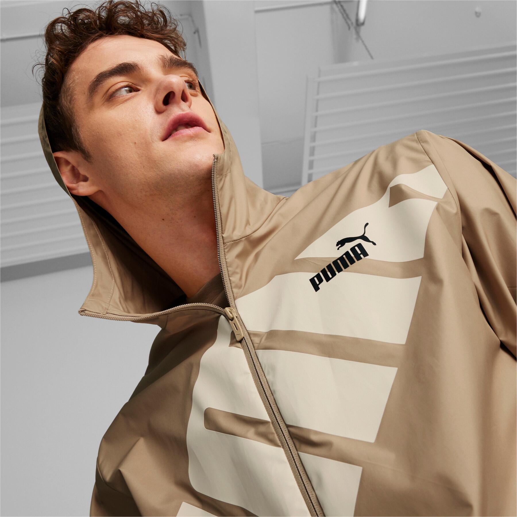 Puma Kurtka Hooded Graphic Windbreaker 62383783 5/8