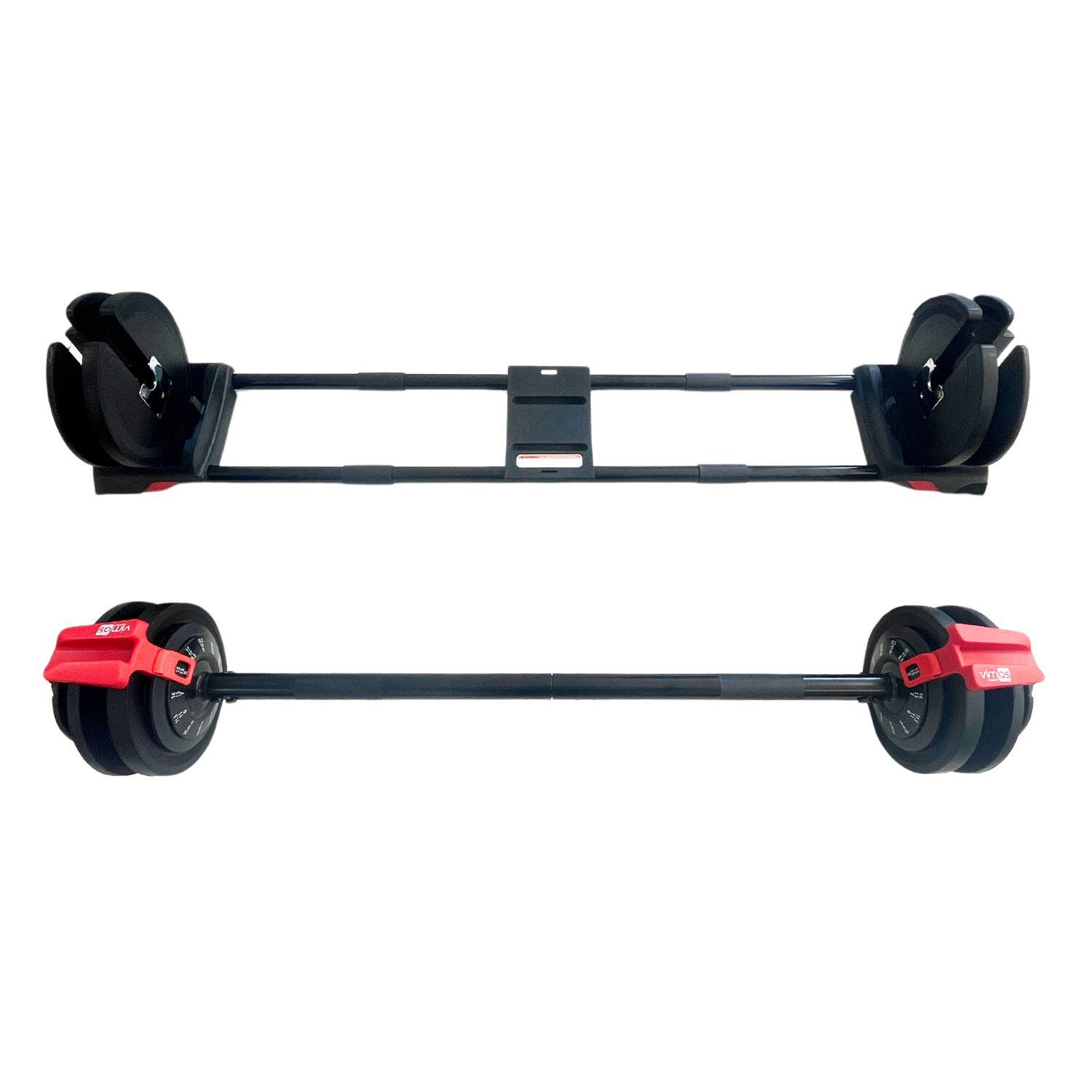 Kit 3 em 1 – Halteres, Barra e Kettlebell Ajustáveis 24 kg 3/7