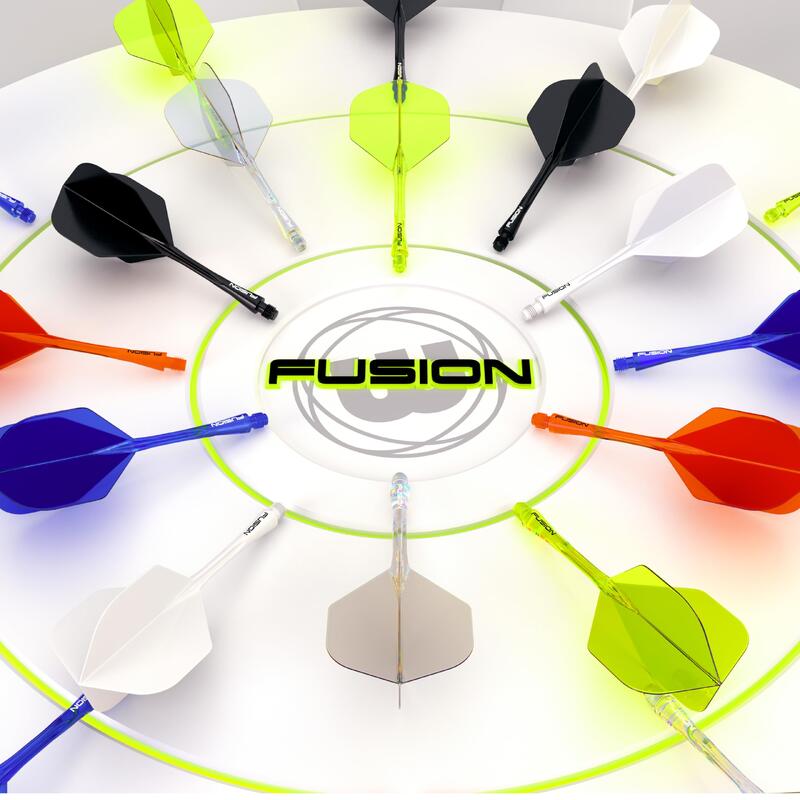 Standardní letky a dlouhé násadky Winmau Fusion