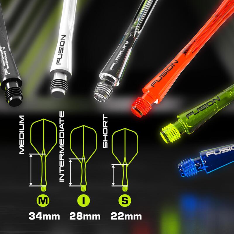 Fluturas si tija Winmau Fusion, albastru