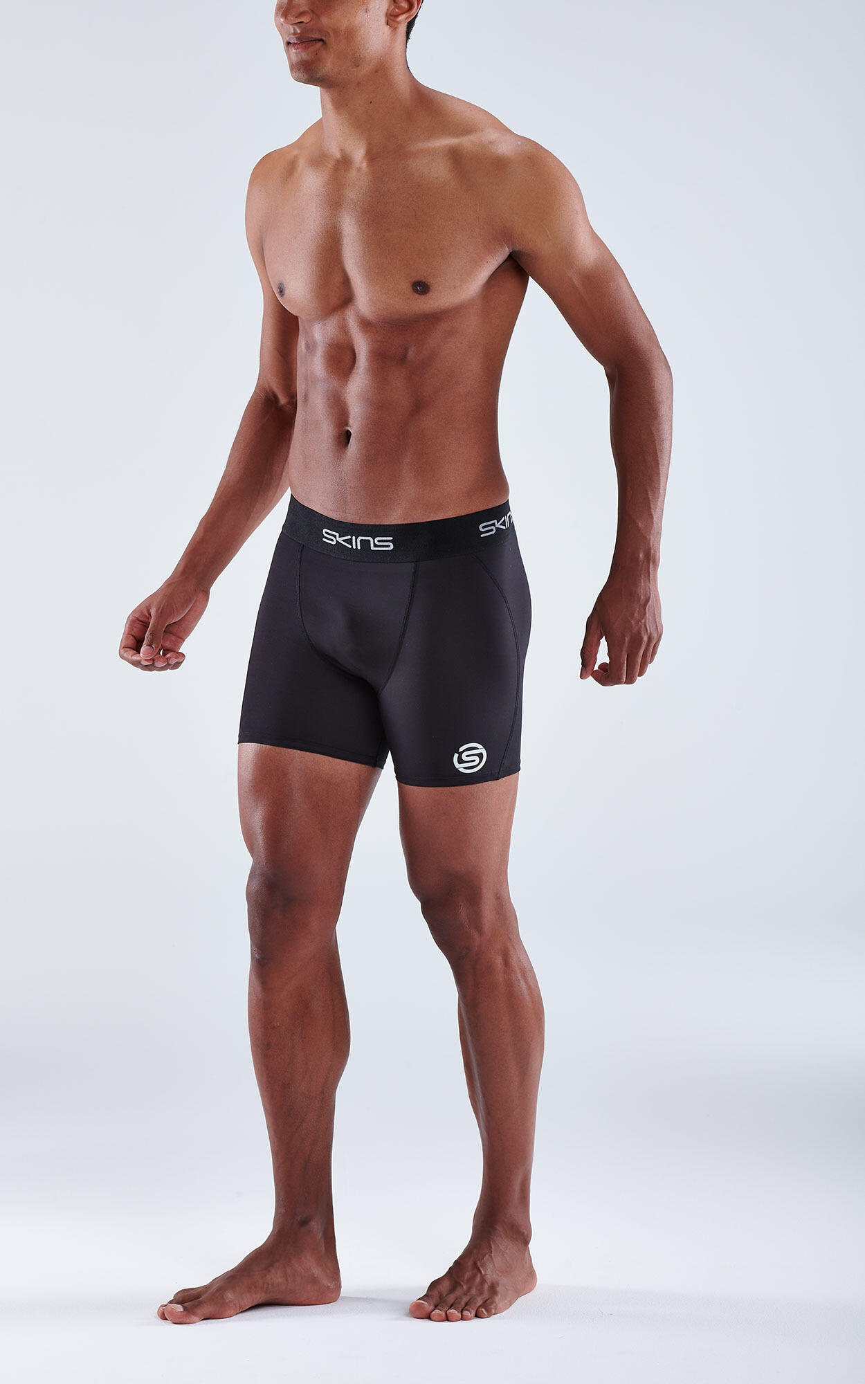Short de compression court Skins Noir 4/5