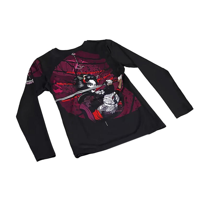 Rashguard longsleeve damski Ground Game Tsuru Warrior