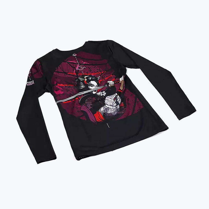 Rashguard longsleeve damski Ground Game Tsuru Warrior